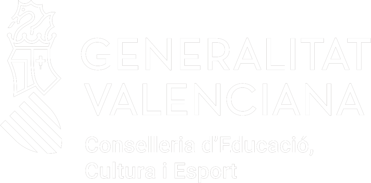 Logotipo conselleria educacio cultura i esport